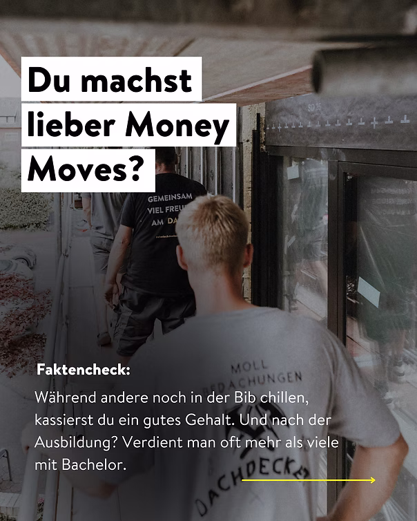 Du machst Money Moves.